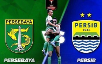 Begini Keseruan Pertandingan Persib Vs Persebaya