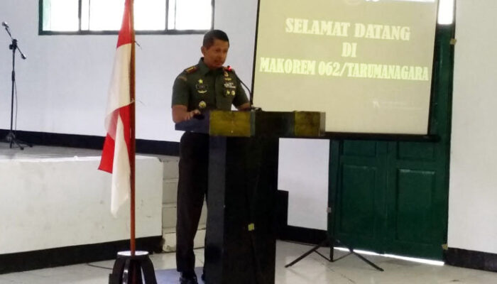 Danrem 062 Tarumanagara Tegaskan Media Punya Peran Cegah Berita Hoax