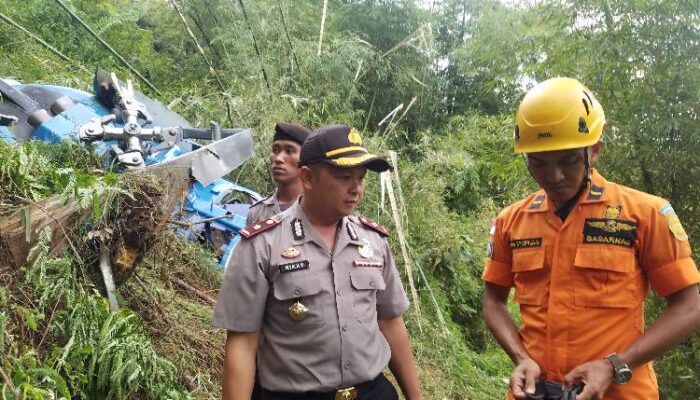 Ini Kronologis dan Data Lengkap Korban Jatuhnya Helikopter di Tasikmalaya