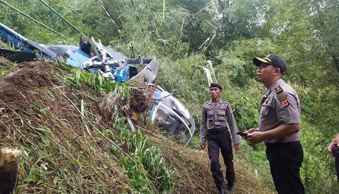 Kecelakaan Helikopter Tasikmalaya, Semua Penumpang Selamat