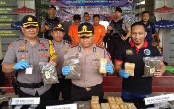 Polresta Tasik Berhasil Ungkap Peredaran Ganja