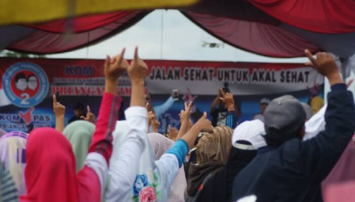 Di Tasik Utara, Ribuan Emak-emak Ikuti Deklarasi Prabowo – Sandi