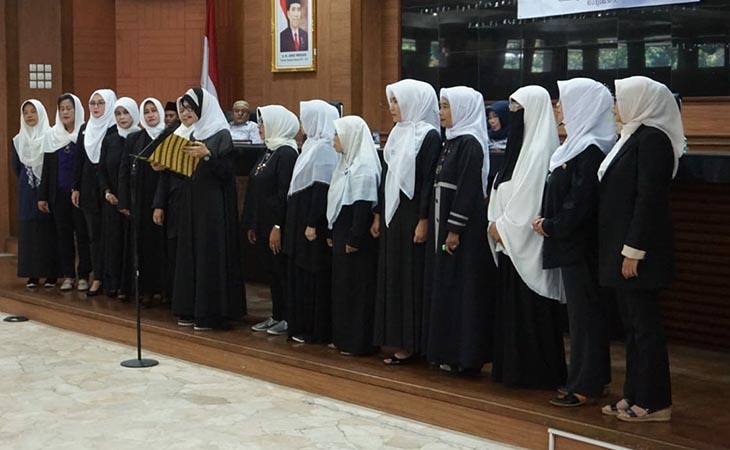 Audiensi dan Deklarasi Anti Money Politik KPPI di Kantor Dewan Kota Tasikmalaya