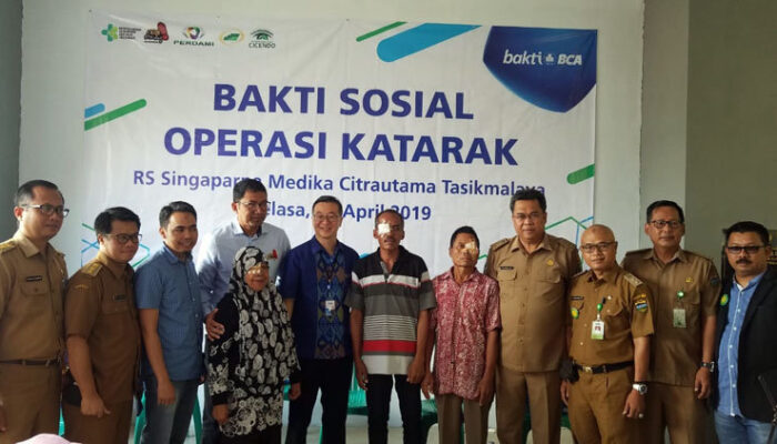Baksos Operasi Katarak Tekan Angka Kebutaan di Kab. Tasik