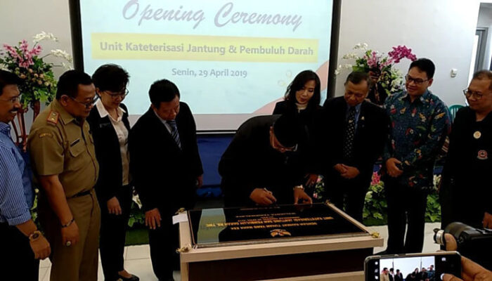 Gedung Baru Layanan Unit Cutterisasi Jantung RS TMC Tasik Diresmikan