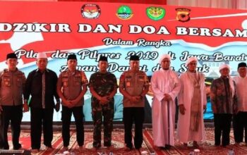 Jelang Pileg dan Pilpres, Kapolda Jabar Pimpin Dzikir dan Doa Bersama