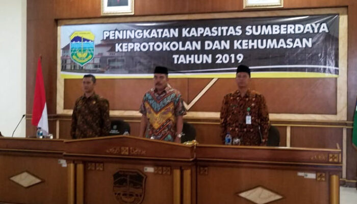 Pemkab Tasik Tingkatkan Kapasitas Protokol dan Humas