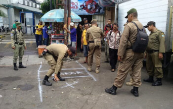 Pol PP Kota Tasik Tata PKL Jl. Pasar Wetan