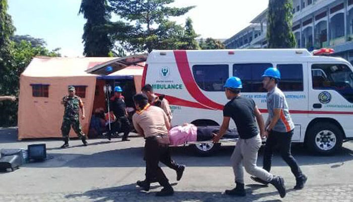 Waspada Bencana, BPBD Kabupaten Tasik Gelar Simulasi