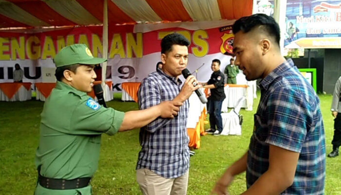 Polres Tasik Kota Gelar Simulasi Tatacara Pengamanan Pencoblosan