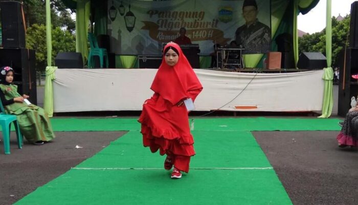 Belasan Peserta Ikuti Fashion Show di Ramadhan Expo 2019