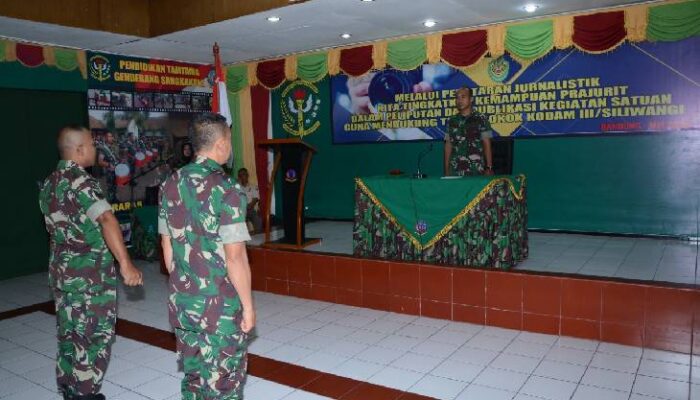 Penataran Jurnalistik Bekal Dalam Melaksanakan Dokumentasi Dan Publikasi
