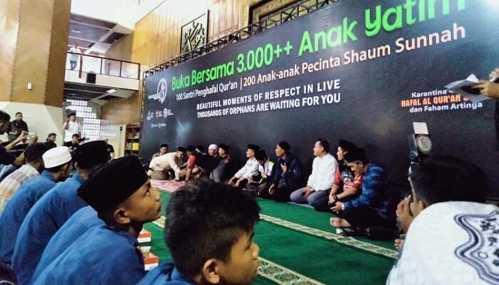 Gandeng Klub Otomotif, Pesantrenershipay Gelar Bukber Bersama 3000 lebih Anak Yatim