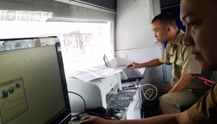 Mobil Pelayanan Keliling Dokumen Penduduk di Ramadhan Expo Disambut Antusias Warga