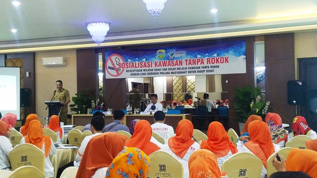 Dinkes Kab. Tasik Sosialisasikan Kawasan Tanpa Rokok