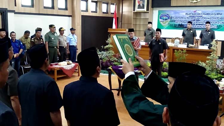 TI Menilai Pelantikan dan Pengambilan Sumpah Jabatan ASN Kota Tasikmalaya Tak Etis