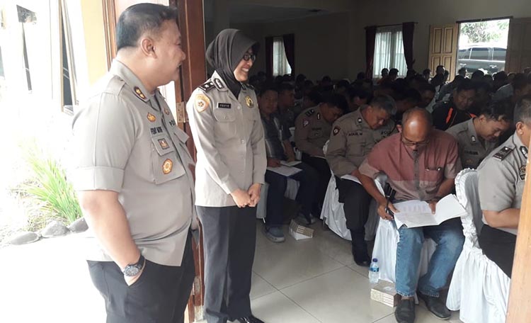 Cegah Penyalahgunaan Senpi, Polres Tasik Kota Lakukan Tes Psikologi