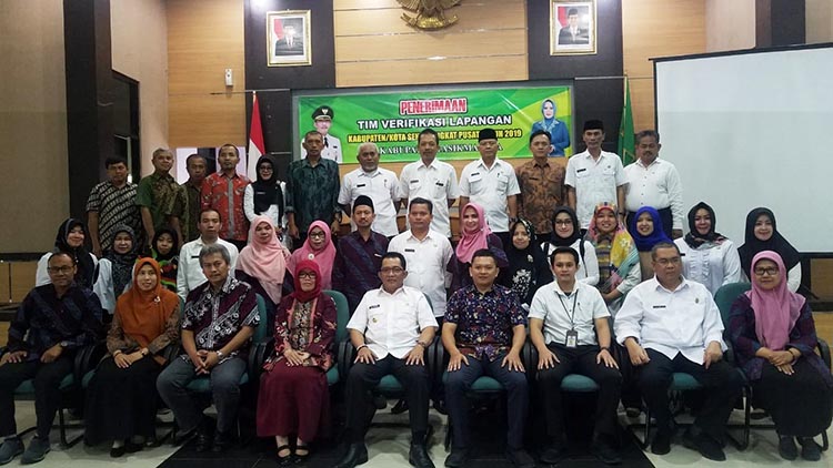Tim Verifikasi Pusat Kabupaten Sehat Kunjungi Kabupaten Tasikmalaya