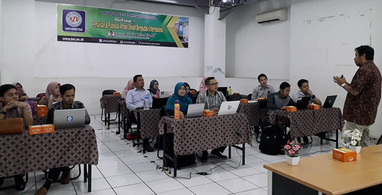 Dosen UBSI Tingkatkan Publikasi Jurnal Internasional