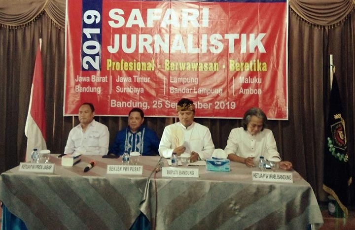 Guna Tingkatkan Kualitas dan Kuantitas Pers, PWI Gelar Safari Jurnalistik