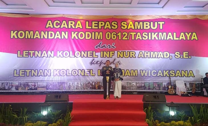 Lepas Sambut Dandim 0612, Bupati Ade Terima Kasih