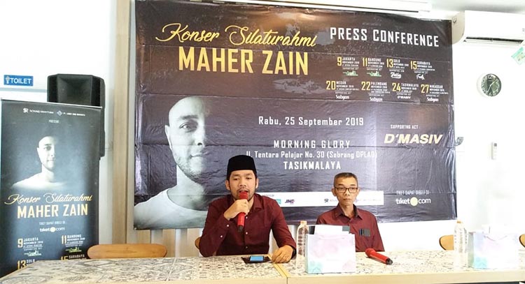 Sapa Penggemar, Maher Zain Bakal Hadir di Kota Tasik
