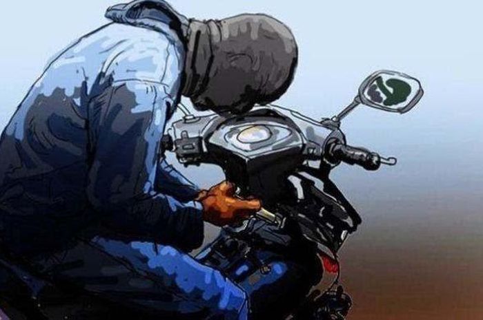 Disaat Mengantri Pencoblosan Pilkades, Motor Raihan Raib Digondol Maling