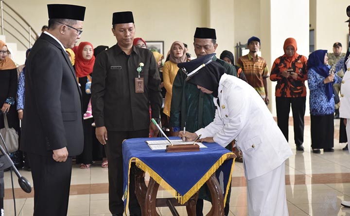Jelang Pilkades Serentak, 39 Pjs Kades Dilantik