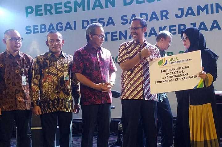 Nanggewer Didaulat Jadi Desa Sadar Jaminan Sosial Naker