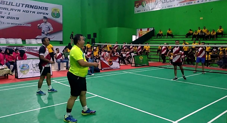 Bulu Tangkis Kapolres Cup 2019 Bangun Sportivitas Meraih Juara