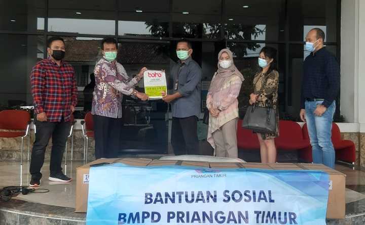BI Bersama BMPD Serahkan Bantuan APD Covid-19