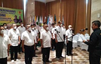 Pelantikan Pengurus KONI Kota Tasikmalaya Masa Bakti 2021-2025