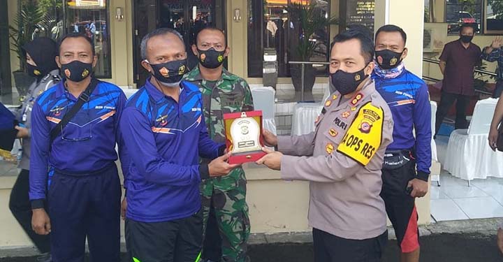 Bangun Sinergitas, Danwing Kunjungi Polres Tasikmalaya Kabupaten