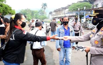 Polresta Banjar Sosialisasi Promkes 5M di Terminal Banjar