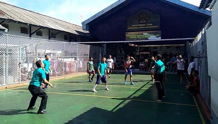 Tingkatkan Kemampuan dan Jaga Imunitas,  LP Kelas ll B Tasik Gelar Porseni