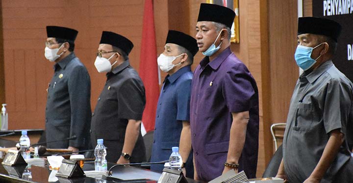 DPRD Kota Tasikmalaya Gelar Rapat Paripurna Penyampaian LKPJ Wali Kota Tahun 2020