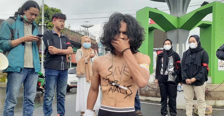 Jurnalis Tasik Gelar Aksi Solidaritas Hentikan Kekerasan Terhadap Pers