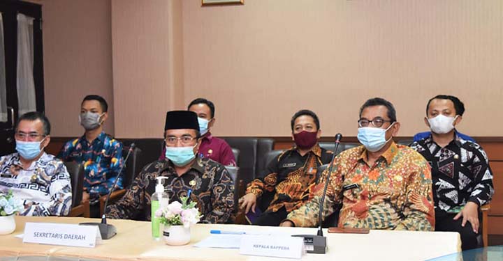 Plh Bupati Tasikmalaya Terima Hasil Evaluasi Kinerja Pemerintahan dari Kementerian PANRB
