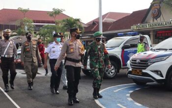 Polres Tasikmalaya Sosialisasi Larangan Mudik 2021