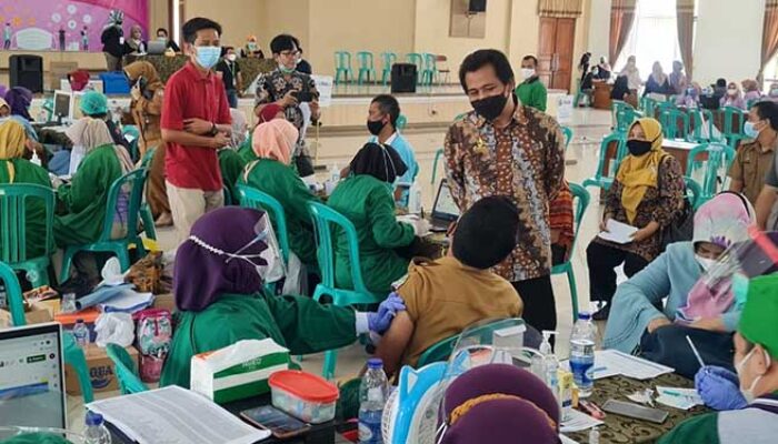 Wabup Ciamis, Vaksinasi Covid-19 di Kabupaten Ciamis Sesuai Target
