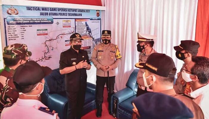Bupati Tasikmalaya Harap Operasi Ketupat Lodaya Minimalkan Penyebaran Covid-19
