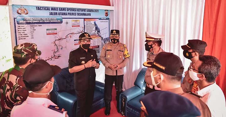 Bupati Tasikmalaya Harap Operasi Ketupat Lodaya 2021 Minimalkan Penyebaran Covid-19