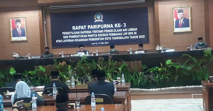 DPRD Kota Tasikmalaya Sahkan Raperda Pengelolaan Air Limbah Domestik