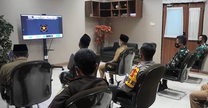 Guna Pemulihan Ekonomi, Pemkab Tasik Ikuti Rakor Bersama Gubernur