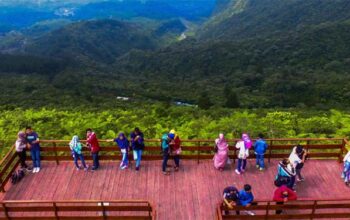 Libur Lebaran, Wisata Gunung Galunggung Tetap Buka Seperti Biasa