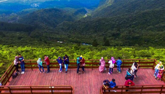 Libur Lebaran, Wisata Gunung Galunggung Tetap Buka Seperti Biasa