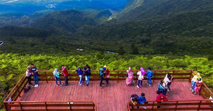 Libur Lebaran, Wisata Gunung Galunggung Tetap Buka Seperti Biasa