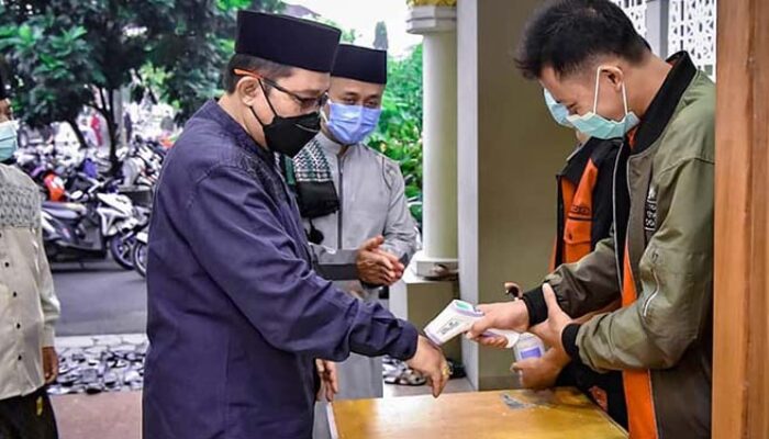 Pemkab Tasik Gelar Salat Idul Fitri 1442 H di Masjid Agung Baiturrahman