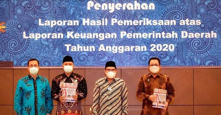 Pemkab Tasik Kembali Raih Opini di LHP LKPD BPK RI TA 2020