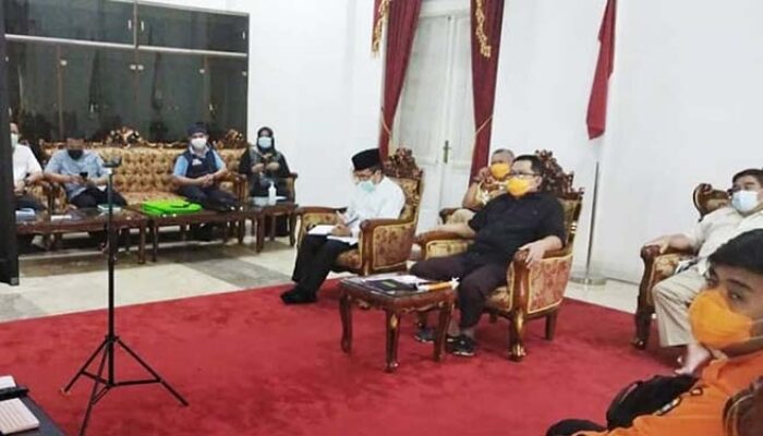 Bupati Tasikmalaya Ikuti Rakor Pemulihan Ekonomi Daerah Bersama Gubernur